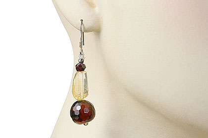 SKU 15196 unique Agate earrings Jewelry