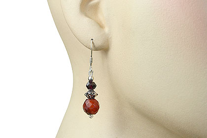 SKU 15204 unique Agate earrings Jewelry