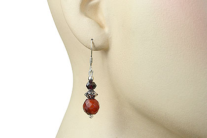 SKU 15204 unique Agate earrings Jewelry