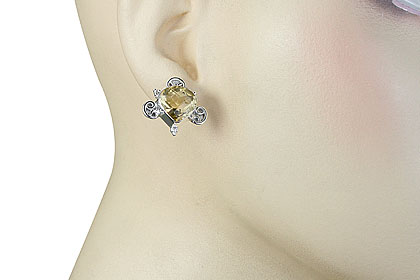 SKU 15426 unique Citrine earrings Jewelry