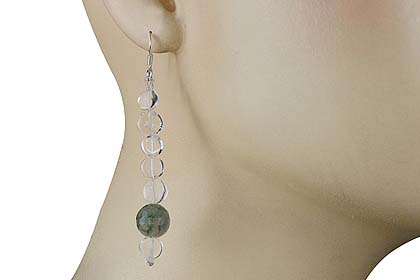 SKU 16394 unique Crystal earrings Jewelry