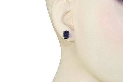 SKU 16450 unique Iolite earrings Jewelry