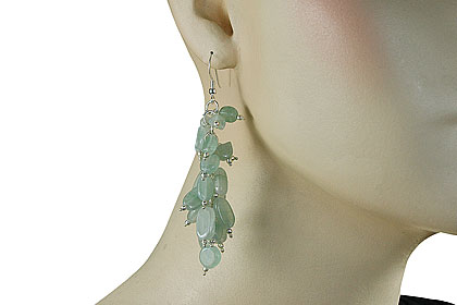 SKU 16511 unique Aventurine earrings Jewelry