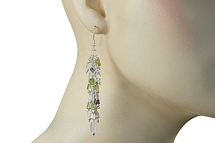 SKU 16517 unique Aquamarine earrings Jewelry