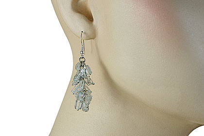 SKU 16518 unique Aquamarine earrings Jewelry