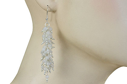 SKU 16520 unique Aquamarine earrings Jewelry