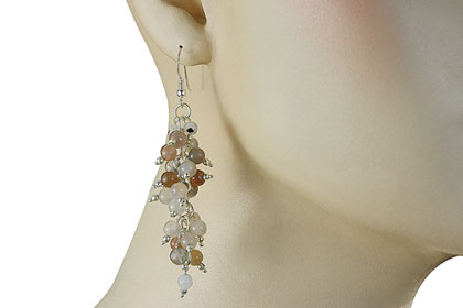 SKU 16523 unique Aquamarine earrings Jewelry