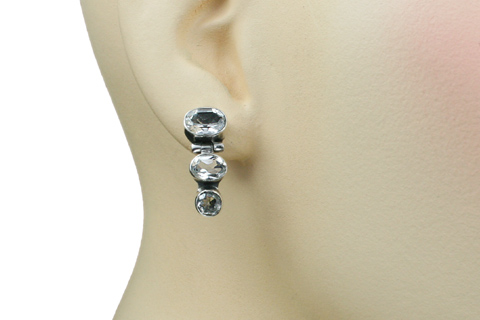 SKU 9405 unique Crystal earrings Jewelry