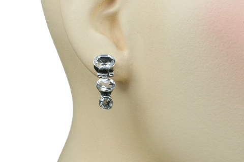SKU 9405 unique Crystal earrings Jewelry