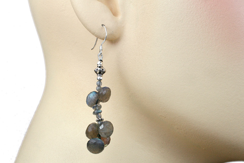 SKU 9568 unique Labradorite earrings Jewelry