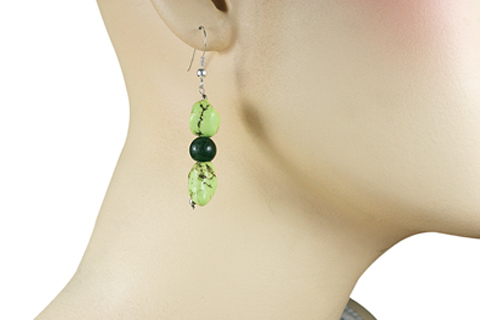 SKU 9746 unique Turquoise earrings Jewelry