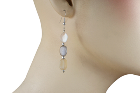SKU 9750 unique Moonstone earrings Jewelry