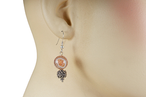 SKU 9762 unique Agate earrings Jewelry