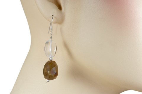 SKU 9767 unique Jasper earrings Jewelry