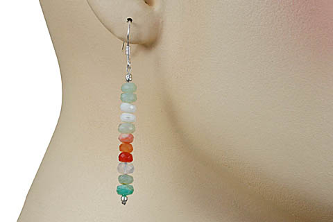 SKU 9782 unique Opal earrings Jewelry