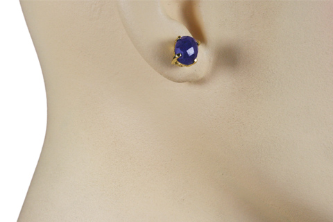 SKU 9914 unique Sapphire earrings Jewelry