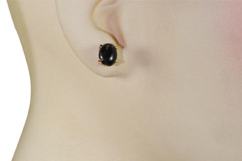 SKU 9920 unique Onyx earrings Jewelry