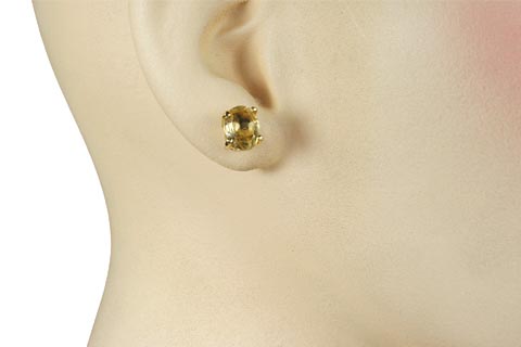 SKU 9922 unique Citrine earrings Jewelry