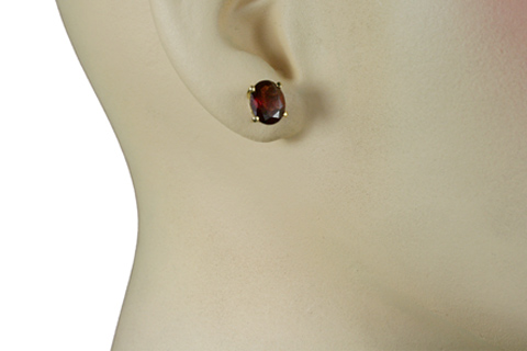 SKU 9925 unique Garnet earrings Jewelry