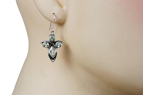 SKU 9999 unique Aquamarine earrings Jewelry