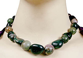 SKU 10539 unique Bloodstone necklaces Jewelry