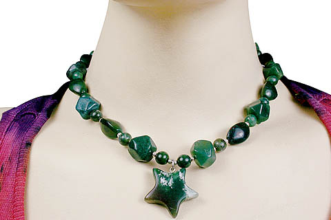 SKU 10552 unique Bloodstone necklaces Jewelry