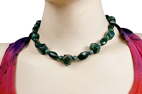 SKU 10558 unique Bloodstone necklaces Jewelry