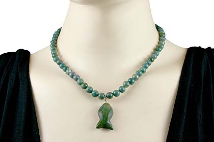 SKU 10561 unique Bloodstone necklaces Jewelry