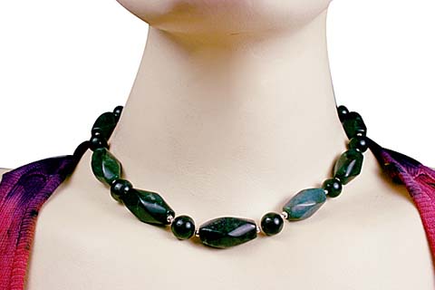 SKU 10564 unique Bloodstone necklaces Jewelry