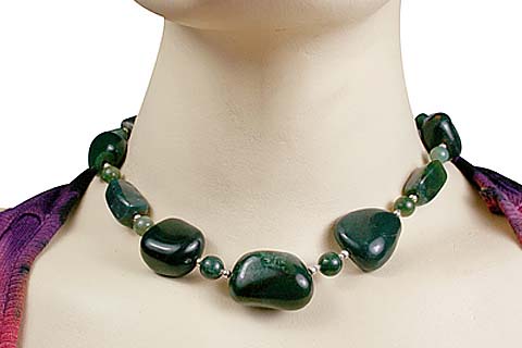 SKU 10566 unique Bloodstone necklaces Jewelry