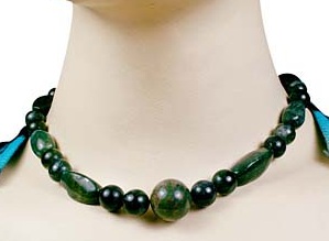 SKU 10646 unique Bloodstone necklaces Jewelry