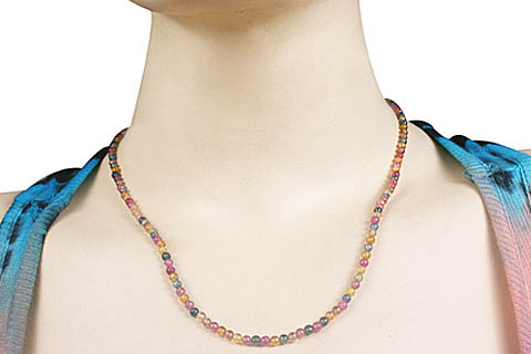 SKU 10669 unique Sapphire necklaces Jewelry