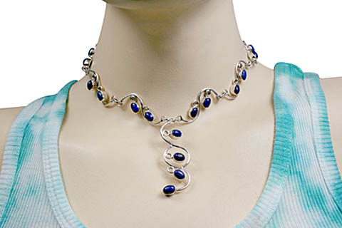 SKU 10752 unique Lapis Lazuli necklaces Jewelry