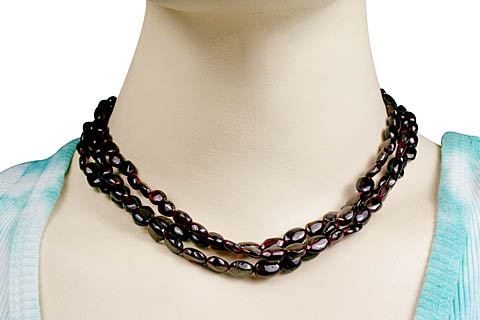 SKU 10904 unique Garnet necklaces Jewelry