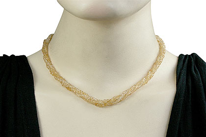 SKU 10961 unique Citrine necklaces Jewelry