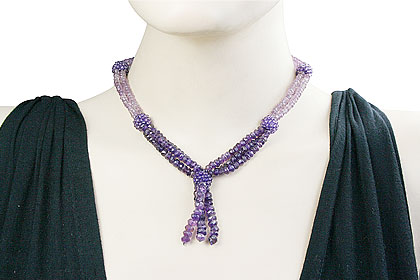 SKU 10964 unique Amethyst necklaces Jewelry