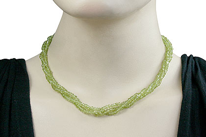 SKU 10967 unique Peridot necklaces Jewelry