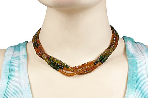 SKU 10974 unique Tourmaline necklaces Jewelry