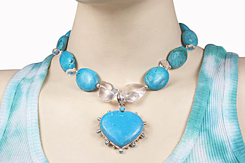 SKU 11166 unique Turquoise necklaces Jewelry