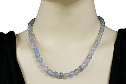 SKU 11475 unique Chalcedony necklaces Jewelry