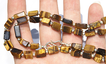 SKU 11695 unique Tiger eye necklaces Jewelry