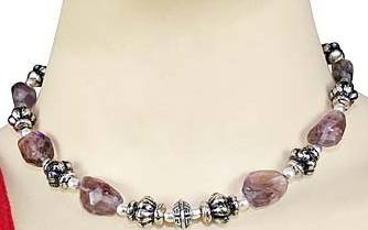 SKU 11836 unique Amethyst necklaces Jewelry