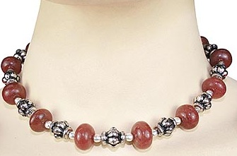 SKU 11854 unique Indian jade necklaces Jewelry