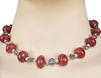 SKU 11860 unique Indian jade necklaces Jewelry