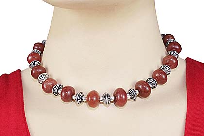 SKU 11861 unique Indian jade necklaces Jewelry