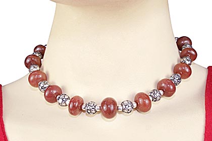 SKU 11862 unique Indian jade necklaces Jewelry