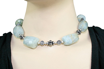 SKU 11925 unique Aquamarine necklaces Jewelry