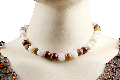 SKU 12252 unique Multi-stone necklaces Jewelry