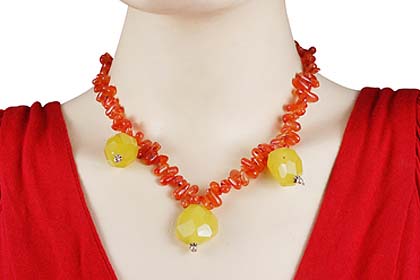 SKU 12349 unique Carnelian necklaces Jewelry