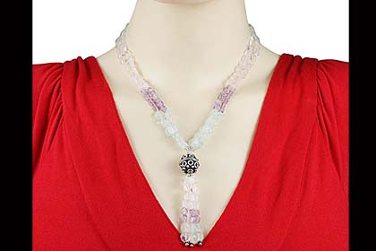 SKU 12354 unique Aquamarine necklaces Jewelry